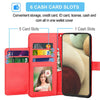 For For Samsung Galaxy A12 Case Wallet Leather Card Slot Cover Folding KickStand