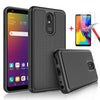 For LG Stylo 5/ 5 STYLO Plus Phone Case Cover with Glass Screen Protector