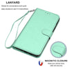 For iPhone 12 Pro Max 12 Mini 5G Wallet Case Flip Leather Stand Cover with Strap