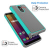 For LG Stylo 5/ 5 Plus Phone Case Cover with Glass Screen Protector, Compatible Model .