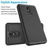 For LG Stylo 5/ 5 Plus Phone Case Cover with Glass Screen Protector, Compatible Model .