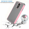 For LG Stylo 5/ 5 Plus Phone Case Cover with Glass Screen Protector, Compatible Model .