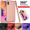 For Samsung Galaxy A10e A20  A50 Hard Case Cover with Screen Protector