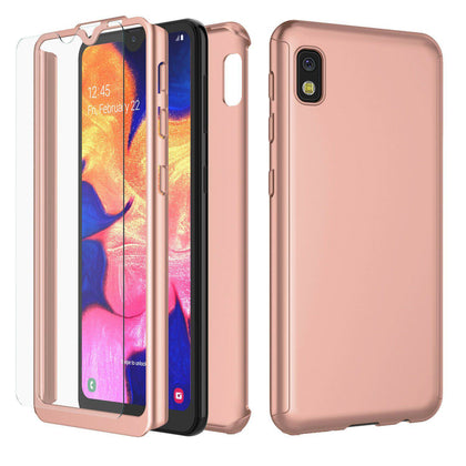 For Samsung Galaxy A10e A20  A50 Hard Case Cover with Screen Protector - Place Wireless
