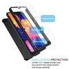 For Samsung Galaxy A10e A20  A50 Hard Case Cover with Screen Protector