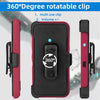 For LG K51 / Reflect Phone Case Hybrid Shockproof TPU Stand Clip Holster Cover