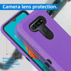 For LG K51 / Reflect Phone Case Hybrid Shockproof TPU Stand Clip Holster Cover