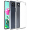 For LG K92 5G Case Crystal Clear Transparent Shockproof TPU Bumper Phone Cover