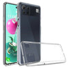 For LG K92 5G Case Crystal Clear Transparent Shockproof TPU Bumper Phone Cover