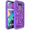 For LG Phoenix 5/Aristo 5 Case Bling Glitter Shockproof Rugged Slim Phone Cover