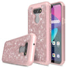 For LG Phoenix 5/Aristo 5 Case Bling Glitter Shockproof Rugged Slim Phone Cover