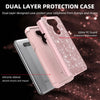 For LG Phoenix 5/Aristo 5 Case Bling Glitter Shockproof Rugged Slim Phone Cover