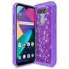 For LG Phoenix 5/Aristo 5 Case Bling Glitter Shockproof Rugged Slim Phone Cover