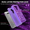 For LG Phoenix 5/Aristo 5 Case Bling Glitter Shockproof Rugged Slim Phone Cover