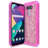 For LG Phoenix 5/Aristo 5 Case Bling Glitter Shockproof Rugged Slim Phone Cover