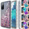 For Samsung Galaxy S20 FE/Note 20 Ultra 5G Case Liquid Glitter Bling Phone Cover