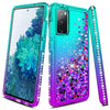 For Samsung Galaxy S20 FE/Note 20 Ultra 5G Case Liquid Glitter Bling Phone Cover