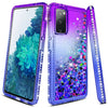 For Samsung Galaxy S20 FE/Note 20 Ultra 5G Case Liquid Glitter Bling Phone Cover