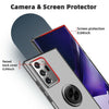 For Samsung Galaxy S21+/Note 20 Ultra 5G Case Clear Shockproof Ring Stand Cover