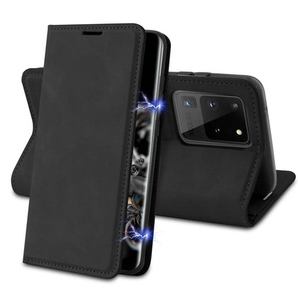 For Samsung Galaxy S21/Note20 Ultra Flip Wallet Leather Magnetic Card Case Cover - Place Wireless