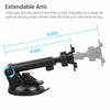 Car 360°Rotations Suction Mount Holder Stand for Cell Phone Tablet iPad GPS