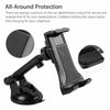 Car 360°Rotations Suction Mount Holder Stand for Cell Phone Tablet iPad GPS