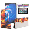 Folio Case Stand Cover for All-New Amazon Kindle Fire 7 HD 8 HD 10 Tablet Case