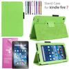 Folio Case Stand Cover for All-New Amazon Kindle Fire 7 HD 8 HD 10 Tablet Case