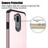 For LG G7/V50 ThinQ Shockproof Armor Bumper Rubber Hard TPU Case+Tempered Glass