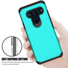 For LG V40 ThinQ Case Shockproof Bumper Armor Hybrid TPU Cover+Screen Protector