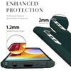 For LG Velvet 5G Shockproof Hybrid Rubber Ring Stand Hard Armor TPU Case Cover