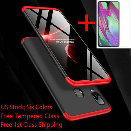 For Samsung Galaxy A10s A20s A30 A50 Shockproof Slim Case Cover+Tempered Glass - Place Wireless