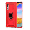 For LG Velvet 5G Shockproof Hybrid Rubber Ring Stand Hard Armor TPU Case Cover