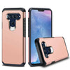 For LG V40 ThinQ Case Shockproof Bumper Armor Hybrid TPU Cover+Screen Protector