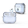 For Apple AirPods Pro Case Hybrid Armor Clear Cover Charging Protective+Key