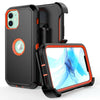 For iPhone 12 Case / iPhone 12 Pro Case, Hybrid Armor Belt Clip Fits Otterbox