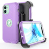 For iPhone 12 Case / iPhone 12 Pro Case, Hybrid Armor Belt Clip Fits Otterbox