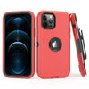 For iPhone 12 Case / iPhone 12 Pro Case, Hybrid Armor Belt Clip Fits Otterbox