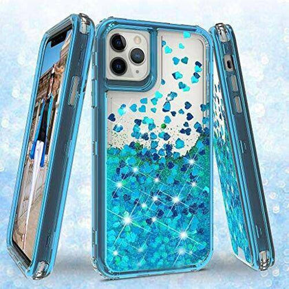 For iPhone 12 Pro Max/12 Pro Shockproof Bling Case fits Otterbox Defender Clip - Place Wireless