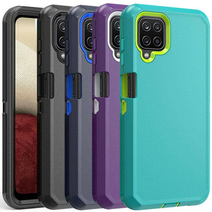 For Samsung Galaxy A12 A32 A52 Case Heavy Duty Shockproof Defender Phone Cover