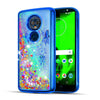 Girls Bling Glitter Sparkle Liquid Quicksand Case Cover For Motorola Moto G6 / G6 Play / G6 Forge /G6 Plus