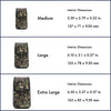 Camo Cell Phone Holder Pouch w/ Belt Loop & Clip Holster Camouflage (3 Sizes)