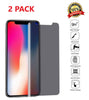 2X Privacy Anti-Spy Tempered Glass Screen Protector for iPhone X/XS, XS Max, XR