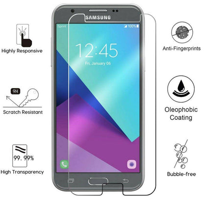 3x Tempered Glass Screen Protector For Samsung Galaxy J3 Achieve J3 Star J3 2018 - Place Wireless