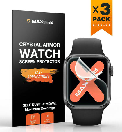 Maxshield protector de pantalla para Apple Watch Serie 2/3/4/5 38/42mm 40/44mm Iwatch - Place Wireless