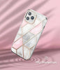 TITSHARK For iPhone 12 Pro Max Mini Case Clear Slim Marble Shockproof Cover