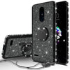 For LG Stylo 5/Stylo 5 Plus Cute Ring Stand Glitter Bling Phone Case w/Kickstand