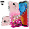 For LG Stylo 5/Stylo 5 Plus Cute Ring Stand Glitter Bling Phone Case w/Kickstand