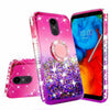 For LG Stylo 5/Stylo 5 Plus Cute Ring Stand Glitter Bling Phone Case w/Kickstand