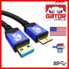 Micro USB 3.0 Cable High Speed Data Charger Samsung Galaxy Note 3 S5 SYNC HDD